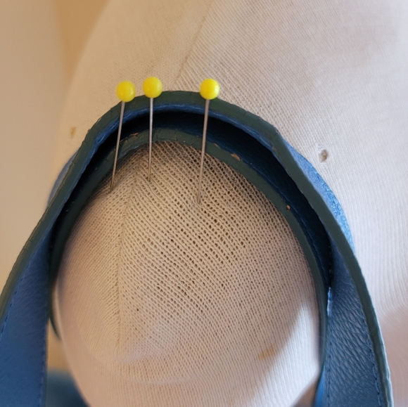 Juicy Couture Velour Sequin Steffy Mini Duffle Bag in Blue and Silver - Picture 5 of 12